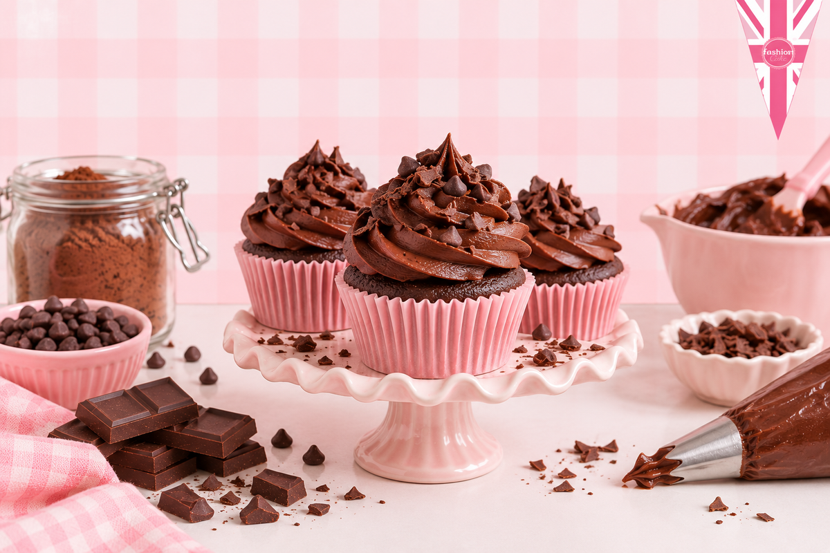 Cupcake al doppio cioccolato