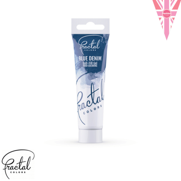 fractal gel colorante blue denim