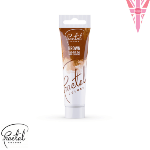 fractal gel colorante brown.