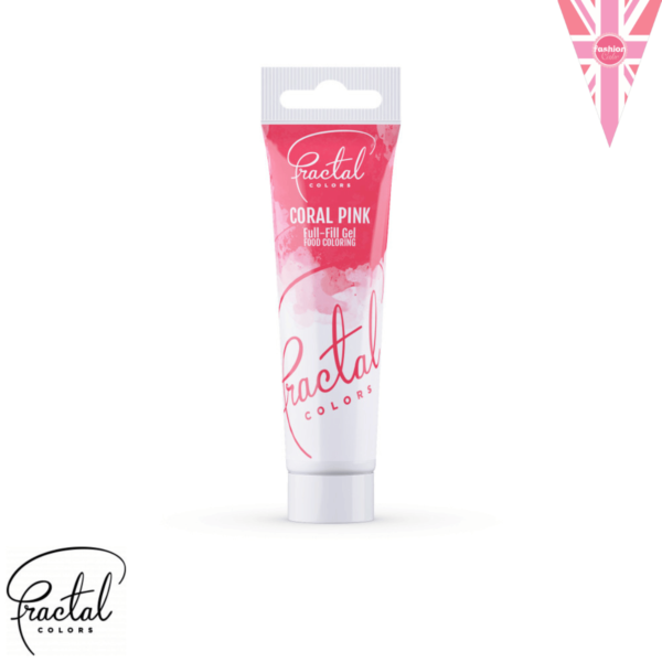 fractal gel colorante coral pink