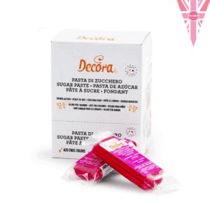 pasta decora 100g fucsia